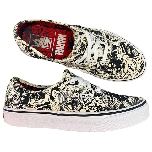 VANS x Marvel Comics Women Female Superhero Sneaker Womens 7.5 - Picture 1 of 11